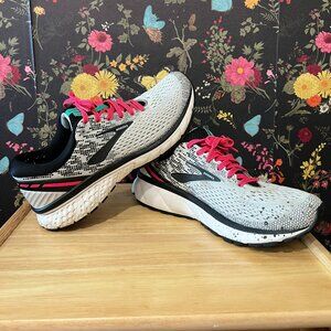 Brooks Shoes Womens 10 B Ghost 11 Athletic Running Low Sneakers 1202771B192 Gray